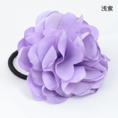 Korean New Fashion Wild Simulation Rose Cheap Scrunchies Wholesale