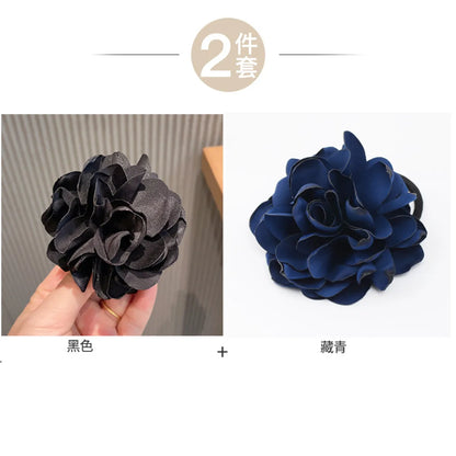 Korean New Fashion Wild Simulation Rose Cheap Scrunchies Wholesale