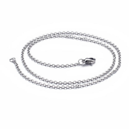 Korean O-chain Stainless Steel Necklace Wholesale Gooddiy