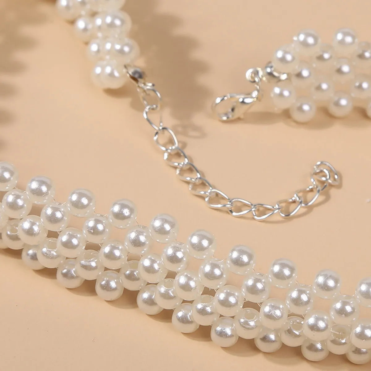 Korean Pearl Woven Choker Wholesale