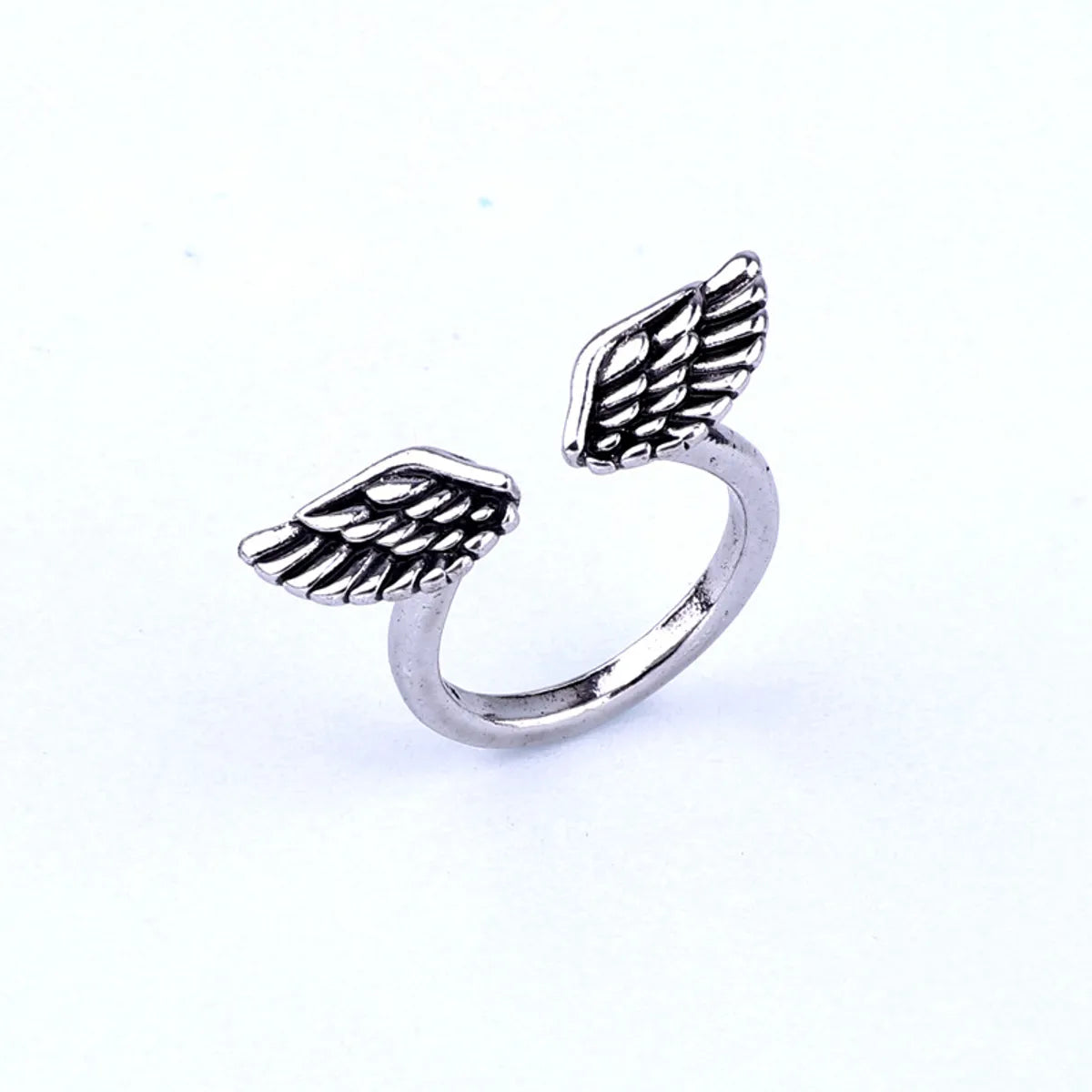 Korean Retro Wings Opening Adjustable Ring