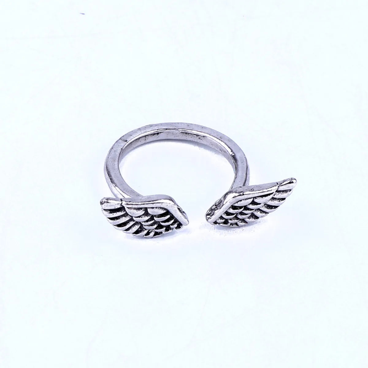 Korean Retro Wings Opening Adjustable Ring