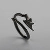 Korean Simple Demon Wings Adjustable Ring