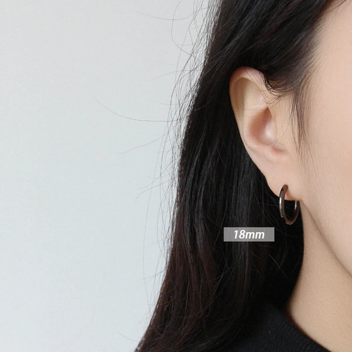 Korean Style Geometric Ring Earrings