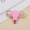 Korean Style Heart Shape Alloy Enamel Women'S Brooches