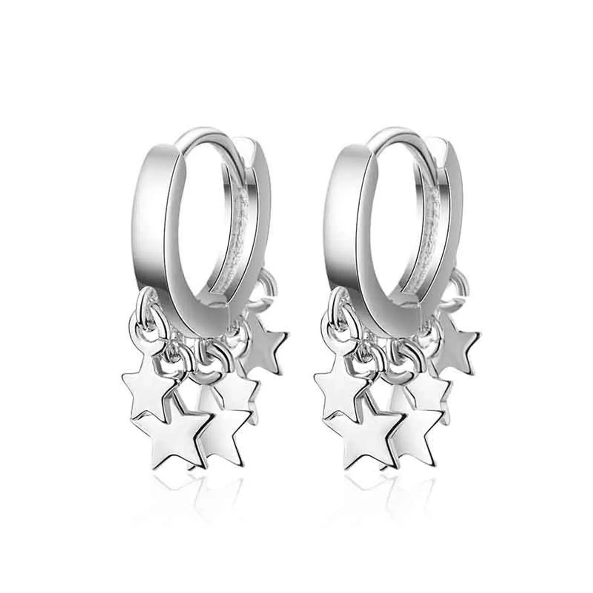 Korean Style Personality Star Earrings Simple Earrings Jewelry