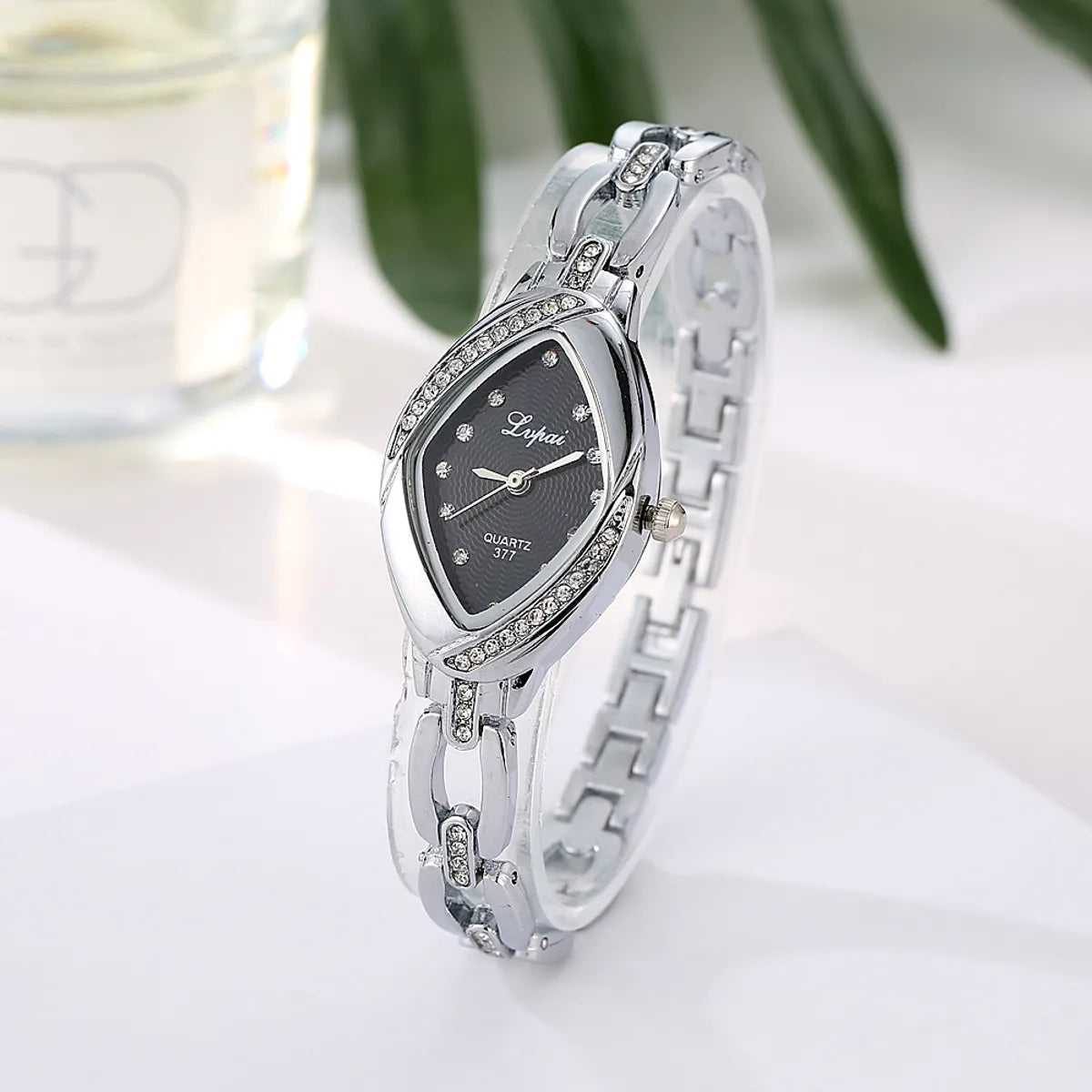 Korean Style Rhombus Quartz Women'S Watches