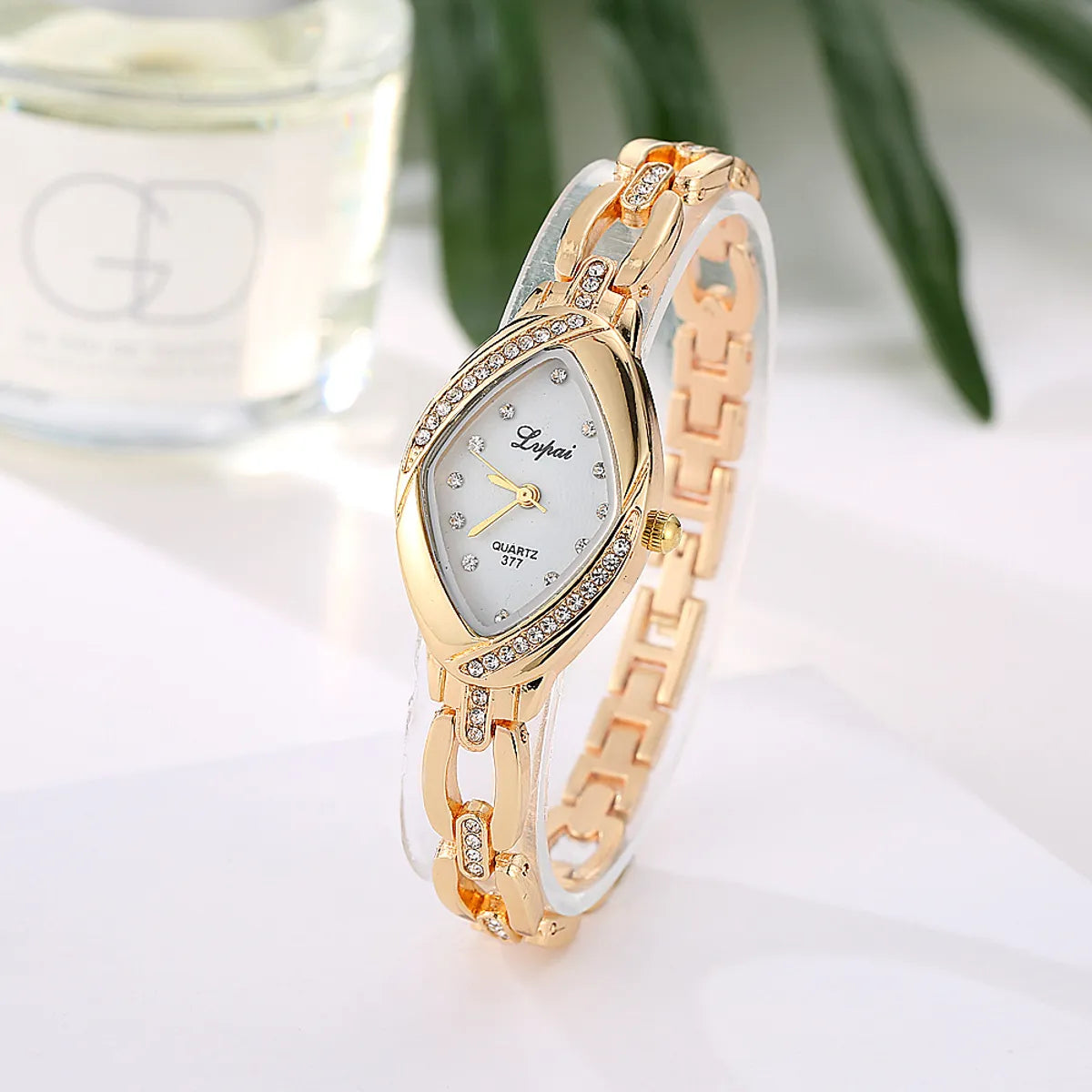 Korean Style Rhombus Quartz Women'S Watches