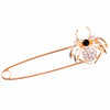 Korean Style Spider Alloy Plating Inlay Rhinestones Women'S Brooches