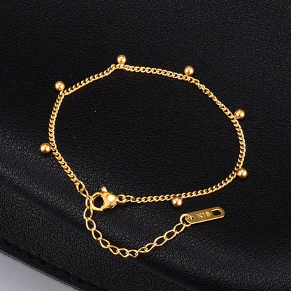 Korean Titanium Steel Single Layer Bracelet Wholesale