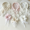 Lace Triangle Floral Fabric Hair Hoop For Girls In Seiko Style