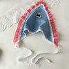 Lace Triangle Floral Fabric Hair Hoop For Girls In Seiko Style