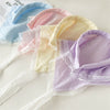 Lace Triangle Floral Fabric Hair Hoop For Girls In Seiko Style
