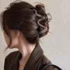 Ladies Acrylic Geometric Wave Hairpin With Baking Varnish Simple Cold Style