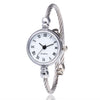 Ladies Alloy Bracelet Watch With Round Dial Chic And Retro Style