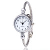 Ladies Alloy Bracelet Watch With Round Dial Chic And Retro Style
