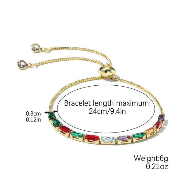 Ladies Alloy Demon Eye Pull Bracelet With Geometric Pattern And Electroplating Treatment
