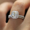 Ladies Alloy Fashion Geometric Micro Diamond Ring
