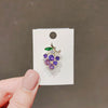 Ladies Alloy Fruit Pattern Electroplating Antiexposure Brooch For Fixing Clothes