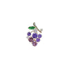 Ladies Alloy Fruit Pattern Electroplating Antiexposure Brooch For Fixing Clothes