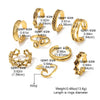 Ladies Alloy Geometric Exotic Foot Ring