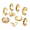 Ladies Alloy Geometric Exotic Foot Ring