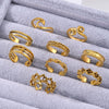 Ladies Alloy Geometric Exotic Foot Ring