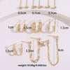 Ladies Alloy Inlaid Rhinestone Earrings With Diamond Treatment