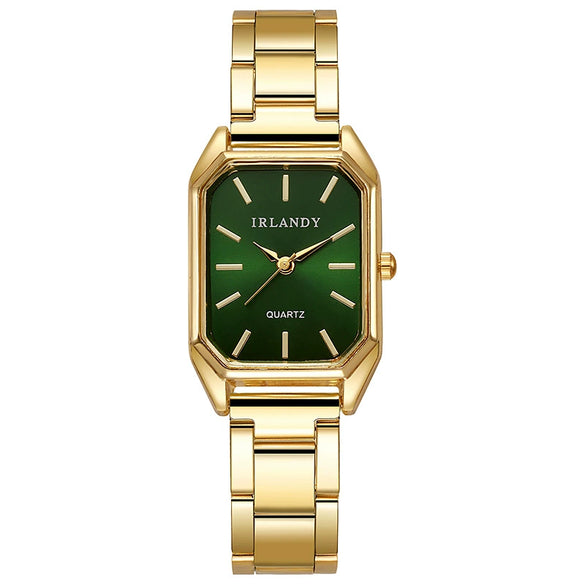 Ladies Alloy Rectangle Quartz Watch Wholesale