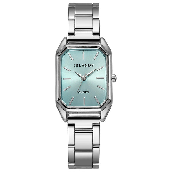Ladies Alloy Rectangle Quartz Watch Wholesale