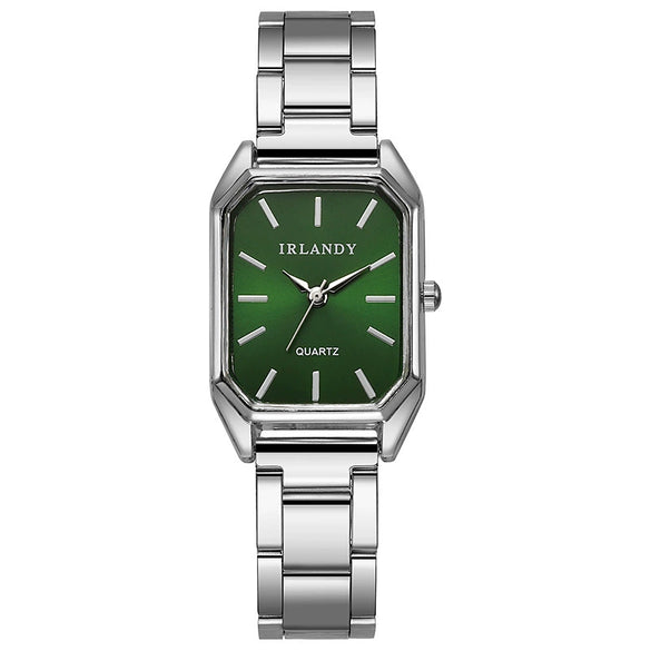 Ladies Alloy Rectangle Quartz Watch Wholesale