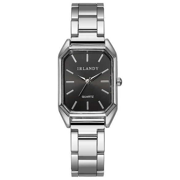 Ladies Alloy Rectangle Quartz Watch Wholesale