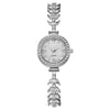 Ladies Alloy Round Quartz Mermaid Fashionable Pull Rope Watch