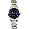 Ladies Alloy Stainless Steel Waterproof Ultrathin Round Business Style Watch