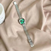 Ladies Alloy Watch Square Dial Retro Fashion Style