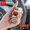 Ladies Automatic Non Mechanical Waterproof Quartz Watch Steel Case And Strap Round Dial
