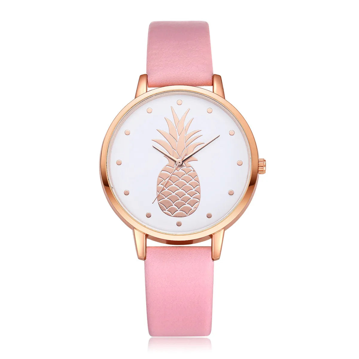 Ladies Belt Wrist Watch Fashion Pine Pattern Quartz Watch Wholesale