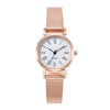 Ladies Casual Quartz Watch With Alloy Case Round Small Dial And Belt Strap