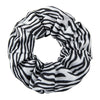 Ladies Cloth Knitting Geometric Checkerboard Zebra Stripe Hair Ring