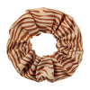 Ladies Cloth Knitting Geometric Checkerboard Zebra Stripe Hair Ring