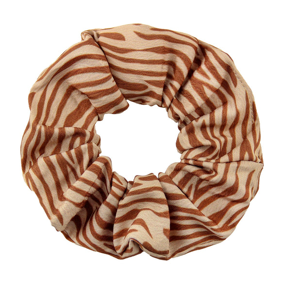 Ladies Cloth Knitting Geometric Checkerboard Zebra Stripe Hair Ring