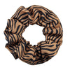 Ladies Cloth Knitting Geometric Checkerboard Zebra Stripe Hair Ring