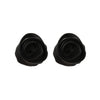 Ladies Fashion Hand Knitted Mixed Materials Flowershaped Earrings And Wrist Flowers