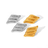 Ladies Fashion Temperament Stainless Steel Wing Stud Earrings With Geometric Styling And Electroplating Treatment