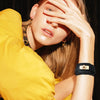 Ladies Leather Bracelet Jewelry Simple Geometric Electroplated