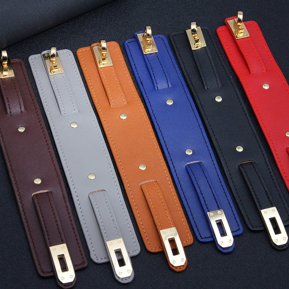 Ladies Leather Bracelet Jewelry Simple Geometric Electroplated