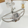 Ladies Metal Fashion Round Quartz Watch With Diecast Parts