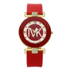 Ladies Quartz Watch Alloy Case Silicone Strap Stainless Steel Clasp Round Dial Leisure Style