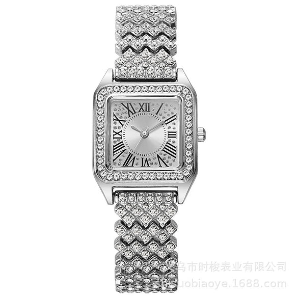 Ladies Quartz Watch Alloy Square Leisure Style Manufacturer Wholesale