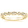 Ladies Set Ring Luxury Big Gem Geometric Simple Style